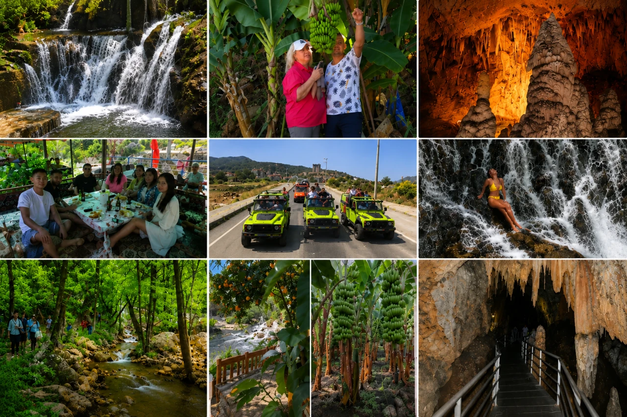 Alanya Jeep Safari Tour from Belek