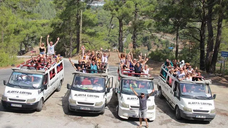 Alanya Sapadere Canyon Jeep Safari from Belek
