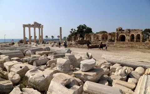 Aspendos, Side, Manavgat Waterfall Tour from Belek