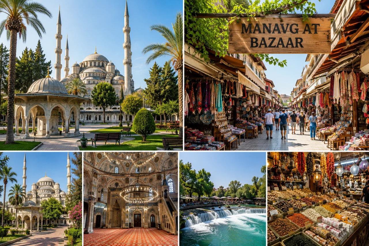 Manavgat River Boat Tour, Waterfall from Belek